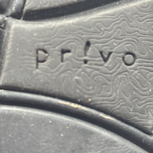 Privo Black Leather Slip On Mule Size 8.5 CM7157E - Picture 7 of 8